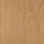 Oak Bedside Table with Drawer and Pull-Out Shelf - Kiyomi