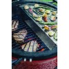 Kamado Joe Classic Joe - Half Moon Stainless Steel Cooking Grate for Fish &amp; Veg