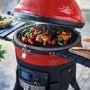 Kamado Joe Konnected Joe Digital Charcoal Grill and Smoker - Black/Red