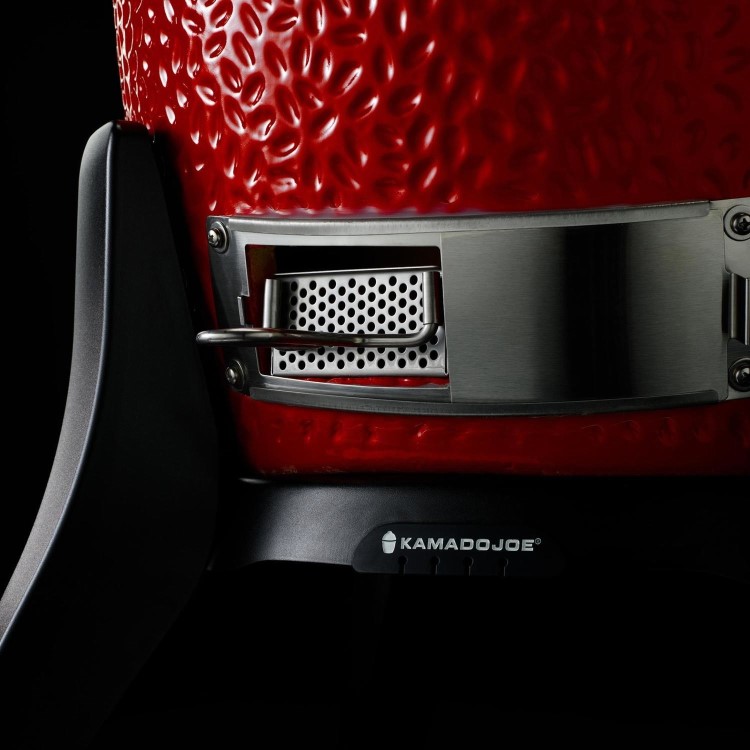 Kamado Joe Konnected Joe Digital Charcoal Grill and Smoker - Black/Red