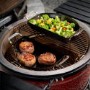 Kamado Joe Karbon Steel Half-Moon BBQ Pan - Black