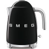 Smeg  1.7L Black Jug Retro Kettle