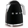 Smeg 50's style 1.7L Electric Kettle in Black - KLF03BLUK 
