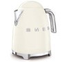 Smeg Retro Cream Kettle 1.7L – Iconic Design Fast Boil Perfect for Modern Kitchens  KLF03CRUK
