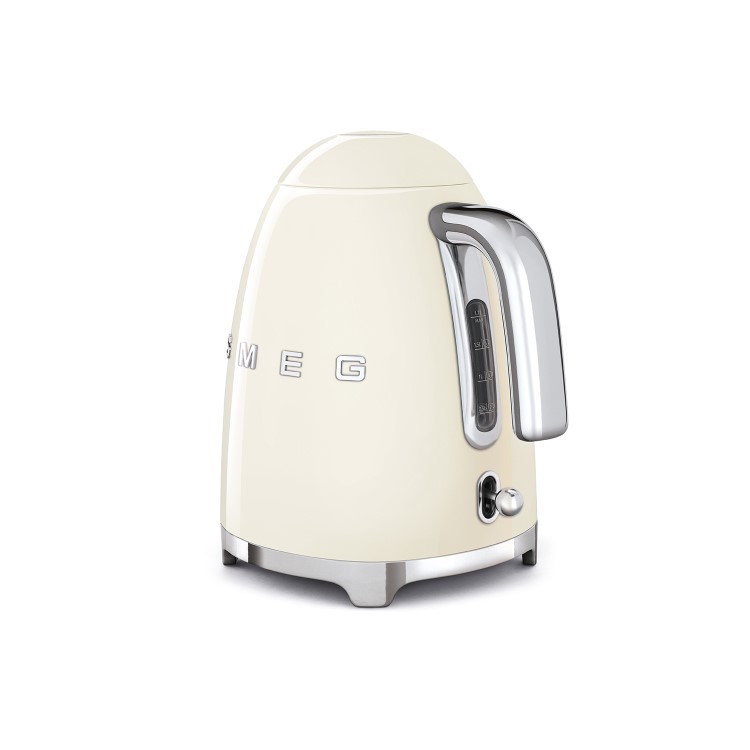 Smeg Retro Cream Kettle 1.7L – Iconic Design Fast Boil Perfect for Modern Kitchens  KLF03CRUK