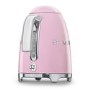 Smeg KLF03PKUK 1.7L Pink Retro Kettle
