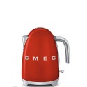 KLF03RDUK Smeg Retro Red Kettle 1.7L – Iconic Design Fast Boil Perfect for Modern Kitchens  KLF03RDUK
