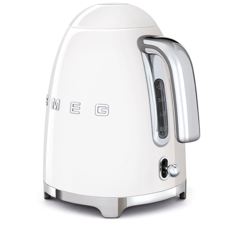 Smeg 50’s Style 1.7L Electric Kettle in White - KLF03WHUK 