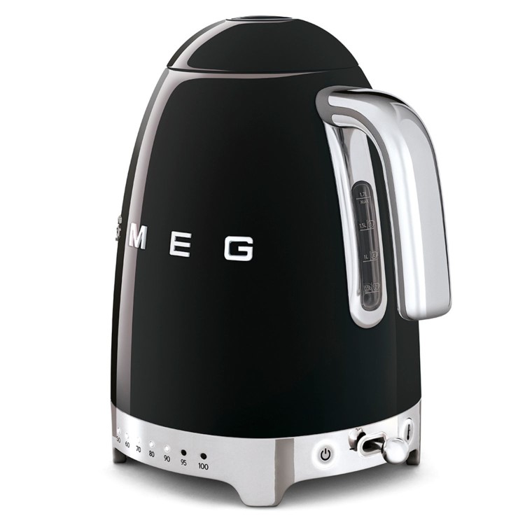 Smeg 50’s Retro Variable Temperature Kettle 1.7L -Black 
