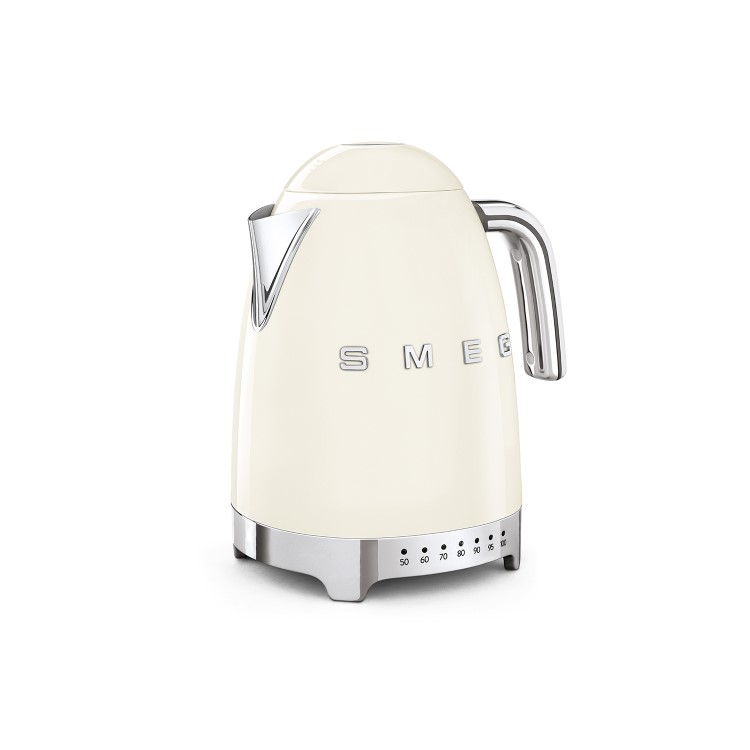 Smeg 50’s Retro Variable Temperature Kettle 1.7L – Cream - KLF04CRUK