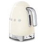 Smeg 50’s Retro Variable Temperature Kettle 1.7L – Cream - KLF04CRUK