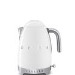 Smeg Retro 50's Style Variable Temperature Kettle - White - KLF04WHUK
