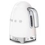 Smeg Retro 50's Style Variable Temperature Kettle - White - KLF04WHUK