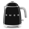 KLF05BLUK Smeg 50s Style 0.8L Mini Electric Kettle - Black - KLF05BLUK