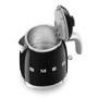 Smeg 50s Style 0.8L Mini Electric Kettle - Black - KLF05BLUK