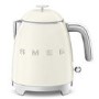 Smeg 50s Style 0.8L Mini Electric Kettle - Cream - KLF05CRUK
