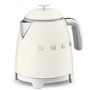 Smeg 50s Style 0.8L Mini Electric Kettle - Cream - KLF05CRUK