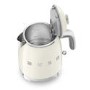 Smeg 50s Style 0.8L Mini Electric Kettle - Cream - KLF05CRUK