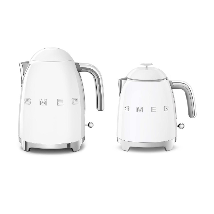 Smeg 50s Style 0.8L Mini Electric Kettle - White - KLF05WHUK 