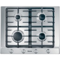 Miele 65cm 4 Burner Gas Hob - Stainless Steel Miele 65cm 4 Burner Gas Hob - Stainless Steel