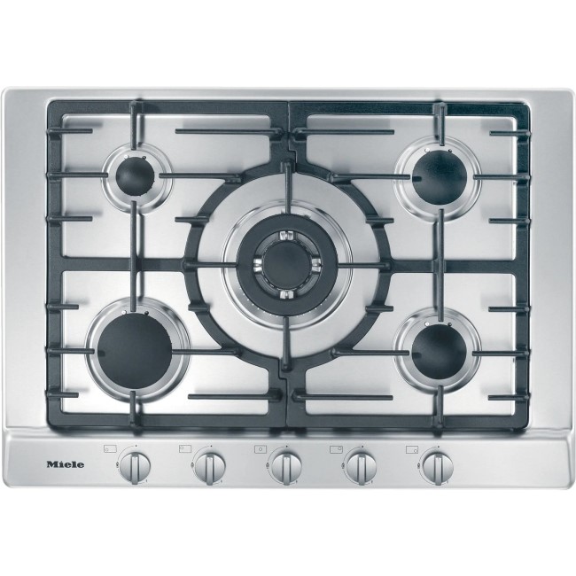 Refurbished Miele KM2032 75cm 5 Burner Gas Hob Stainless Steel