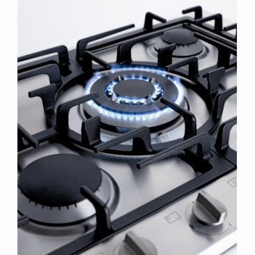 Refurbished Miele KM2032 75cm 5 Burner Gas Hob Stainless Steel