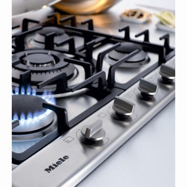 Refurbished Miele KM2032 75cm 5 Burner Gas Hob Stainless Steel