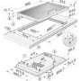 Miele 90cm Five Burner Gas Hob with Wok Burner - Stainless Steel