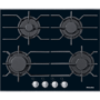 Miele 63cm Gas on Glass 4 Burner Gas Hob - Black