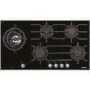 Miele 95cm Gas on Glass 5 Burner Hob - Black