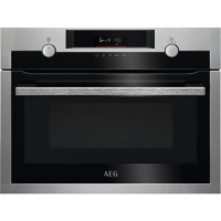 AEG 6000 Series Built-In 1000W Microwave with Grill - Stainless Steel