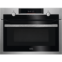 Refurbished AEG KME525860M Built In 42L with Grill 1000W Microwave Stainless Steel