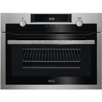 Refurbished AEG KME565000M CombiQuick Built In 43L 1000W Compact Microwave Oven Stainless Steel