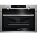 A2/KME565060M Refurbished AEG 8000 Series KME565060M 60cm Built In 43L with Grill 1000W Combination Microwave Oven Stainless Steel