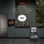 Refurbished AEG KME761080M Built In 43L 1000L Combination Microwave Oven Stainless Steel