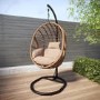 Wicker Garden Egg Swing Chair - Como