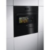 AEG KMK768080B CombiQuick Built-in Combination Microwave Oven with Grill - Black