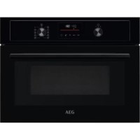 AEG 3000 Series CombiQuick Built-In Combination Microwave Oven - Black AEG 3000 Series CombiQuick Built-In Combination Microwave Oven - Black