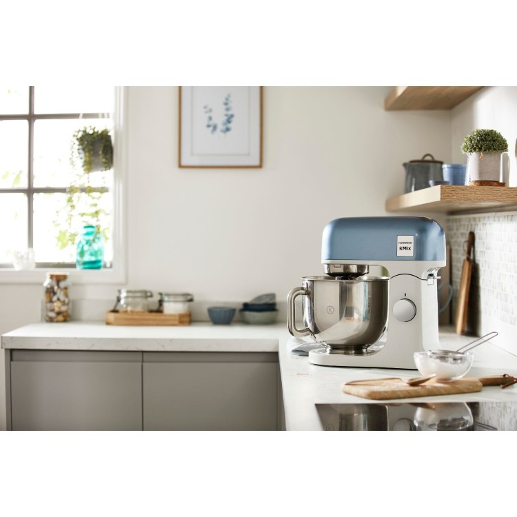 Kenwood KMX760BL kMix Stand Mixer with 5L Bowl - Light Blue
