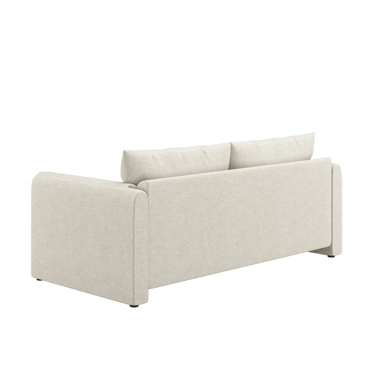 Beige Chenille 3 Seater Sofa – Kennedy