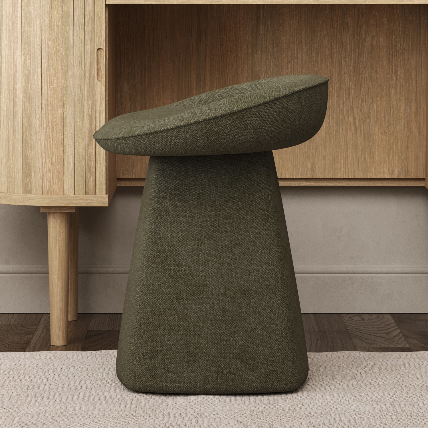 Green Chenille Swivel Dressing Table Stool - Koda - Page 1 - - BuyItDirect.ie Green Chenille Swivel Dressing Table Stool - Koda - Page 1 - - BuyItDirect.ie
