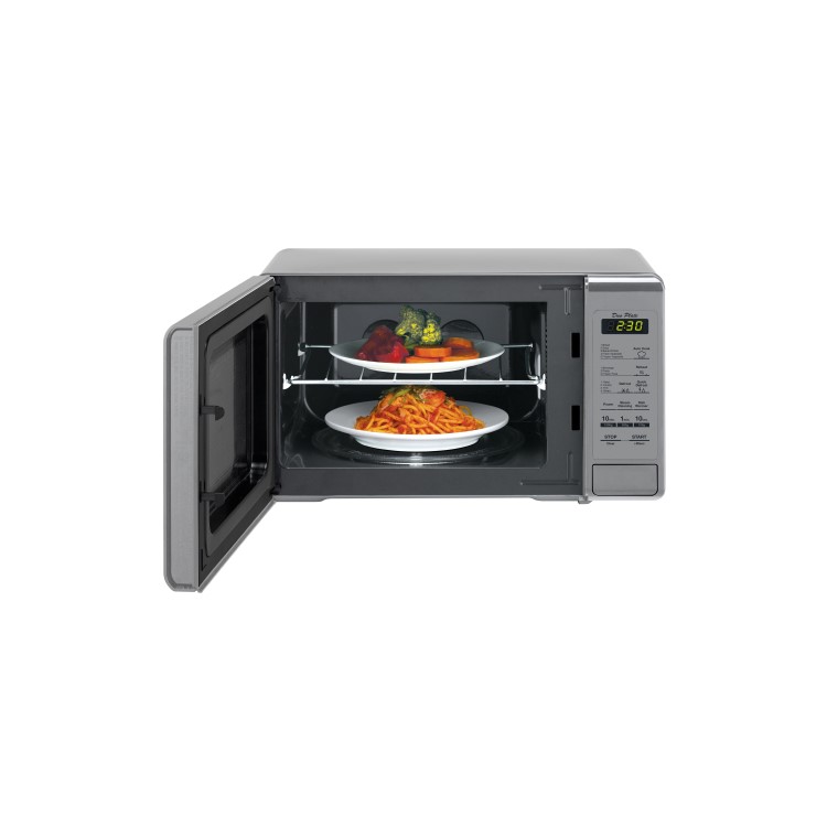 Daewoo KOR6M1RDSLR 20L Digital Microwave With Duoplate - Silver