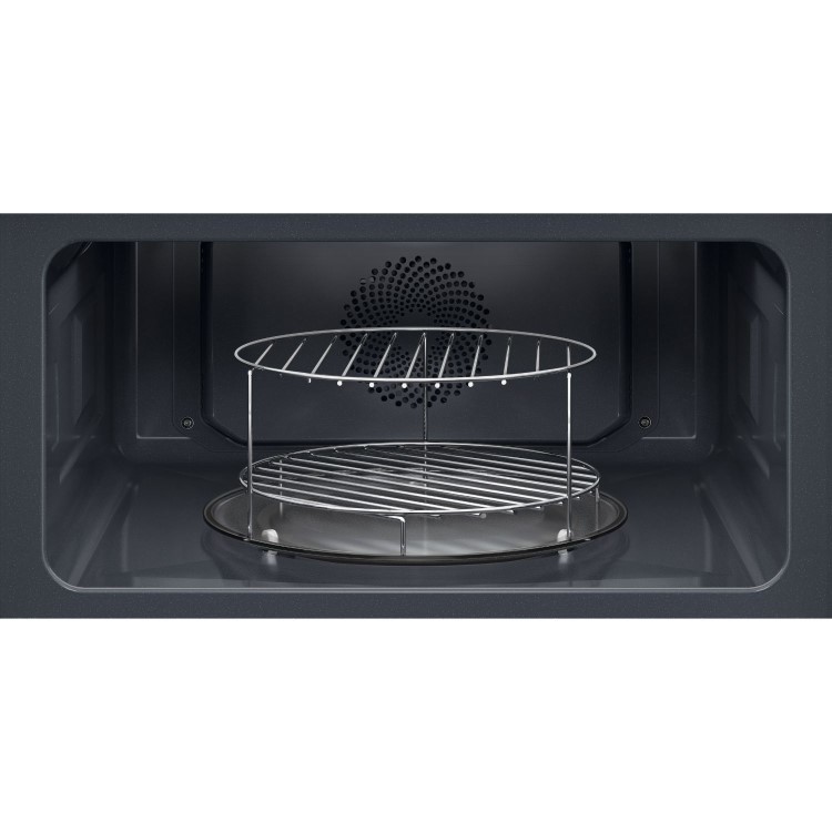 AEG 5000 CombiAir Built-In Microwave with Grill - Black