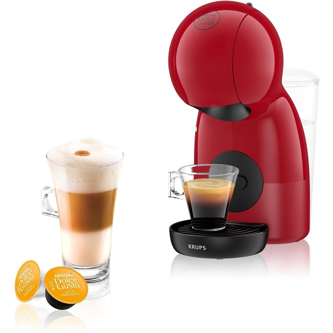 Krups KP1A0540 Dolce Gusto Piccolo XS Pod Coffee Machine - Red