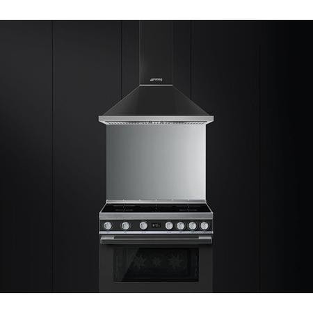 Smeg Portofino 90cm Chimney Hood - Anthracite