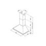 Refurbished Smeg KPF9X 90cm Portofino Chimney Hood Stainless Steel 
