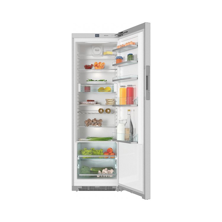 Miele KS28423D A+++ 185x60cm Handleless Freestanding Fridge With Twin DailyFresh Drawers - CleanStee