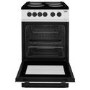 Beko KS530S 50cm Single Oven Electric Cooker With Sealed Plate Hob - Silver