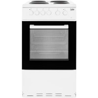 Beko 50cm Electric Cooker - White