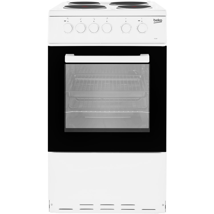 Beko 50cm Electric Cooker - White